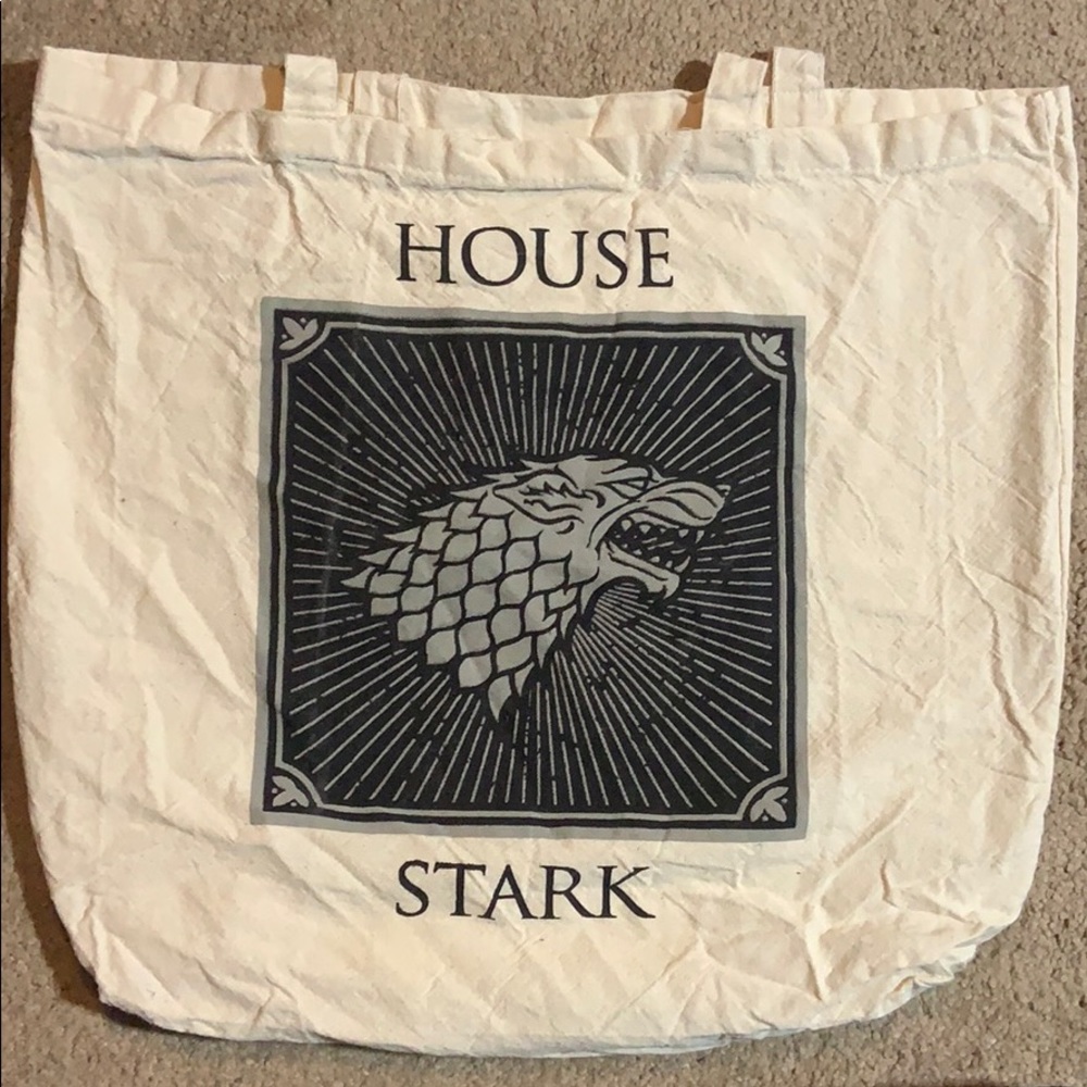 Game of Thrones Stark Tote Bag